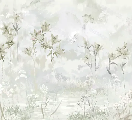 Арт. FLO-73 | Обои | Дебют (Цветовая вариация №4)