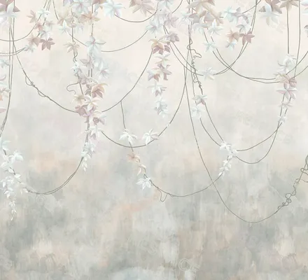 Арт. FLO-83 | Обои | Диана (Цветовая вариация №3)