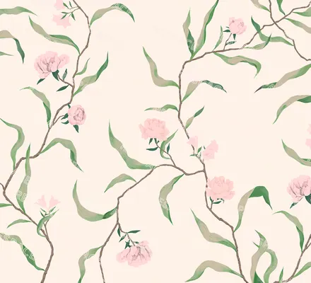 Арт. FLO-75 | Обои | Валери (Цветовая вариация №5)