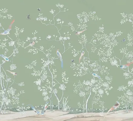 Арт. CLAS-53 | Обои | Серенада (Цветовая вариация №2)