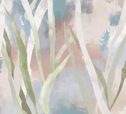 Арт. FLO-71 | Обои | Мускари (Цветовая вариация №4)