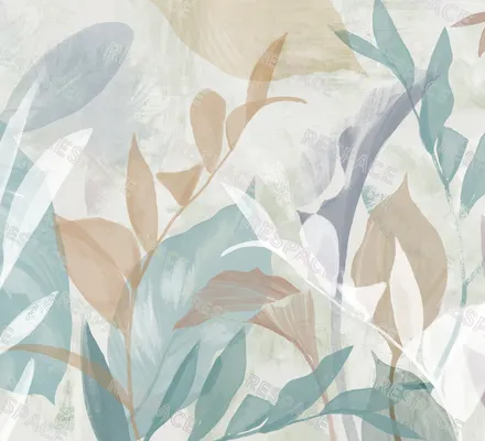 Арт. FLO-72 | Обои | Сольвейг (Цветовая вариация №4)