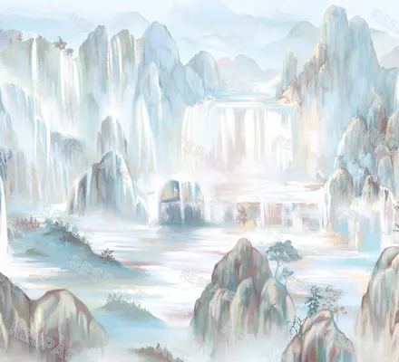 Арт. MNT-21 | Обои | Сан-Рафаэль (Цветовая вариация №4)