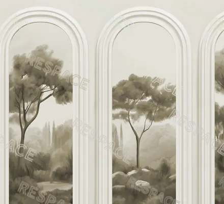 Арт. CLAS-59 | Обои | Аркадия (Цветовая вариация №5)