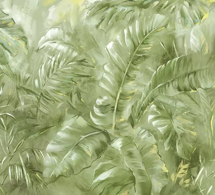 Арт. FLO-84 | Обои | Сейшелы (Цветовая вариация №5)