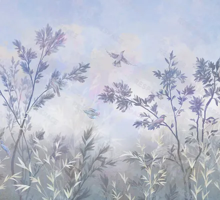 Арт. NAT-16 | Обои | Капри