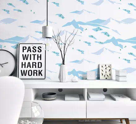 Арт. MOD-23 | Обои | Мерибель