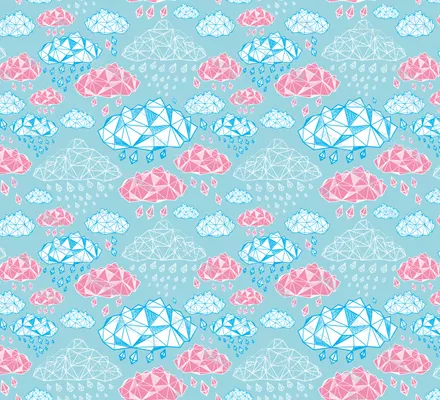 Арт. KIDS-06-2 | Обои | Дождик