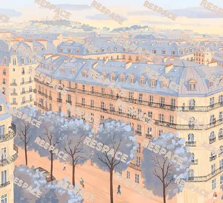 Арт. MOD-79 | Обои | Париж