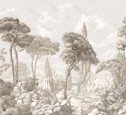 Арт. CLAS-55 | Обои | Ливадия