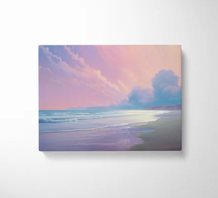 Арт. CAN-173 | Интерьерные картины | Облачное море (Прямоугольник)