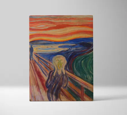 Арт. CAN-111 | Интерьерные картины | Крик (Прямоугольник)