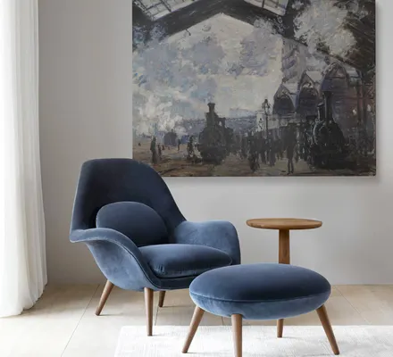 Арт. CAN-114 | Интерьерные картины | Вокзал Сен-Лазар (Прямоугольник)