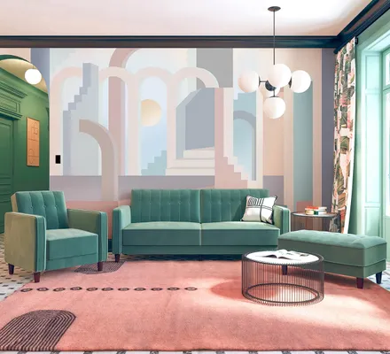 Арт. GEO-55 | Обои | Мархи