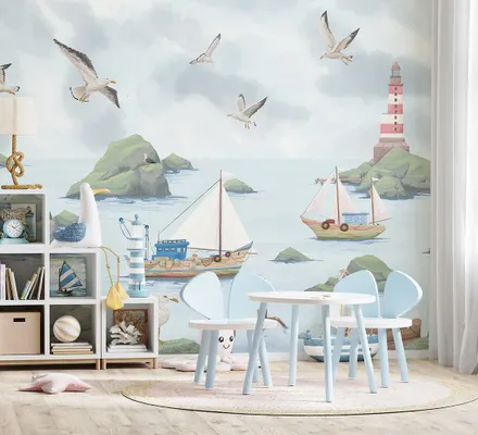 Арт. KIDS-89 | Обои | Хоут