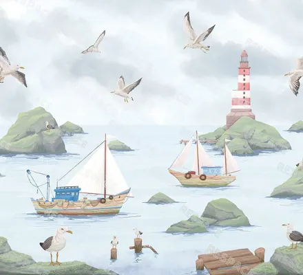 Арт. KIDS-89 | Обои | Хоут