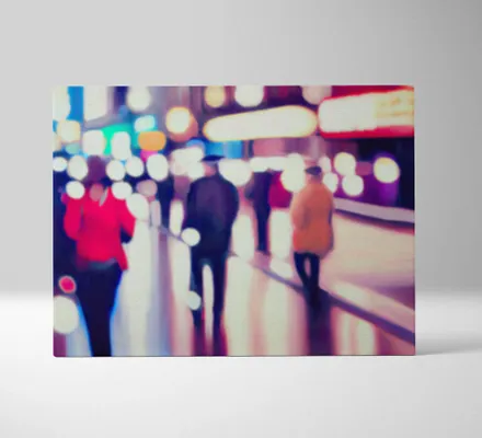 Арт. CAN-122 | Интерьерные картины | Расфокус (Прямоугольник)