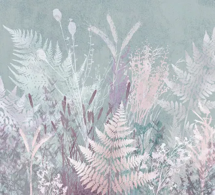 Арт. FLO-62 | Обои | Разнотравье