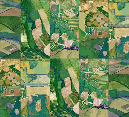 Арт. TILE-GEO-09 | Плитка | Спутник