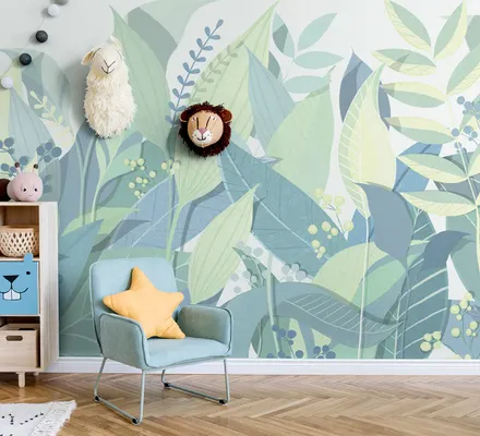 Арт. KIDS-57 | Обои | Подорожник