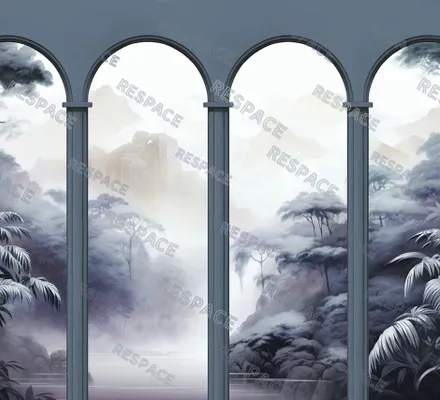 Арт. MNT-25 | Обои | Гилея (Цветовая вариация №2)