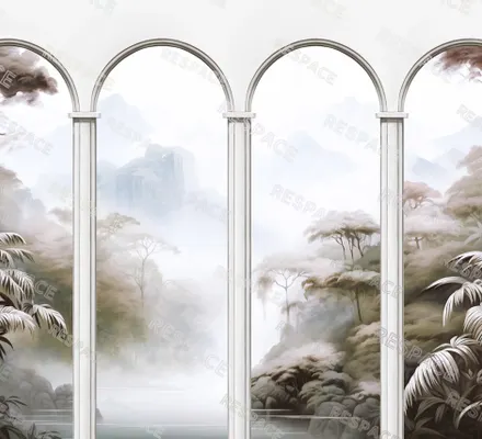 Арт. MNT-25 | Обои | Гилея (Цветовая вариация №4)