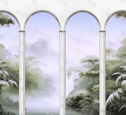 Арт. MNT-25 | Обои | Гилея (Цветовая вариация №3)