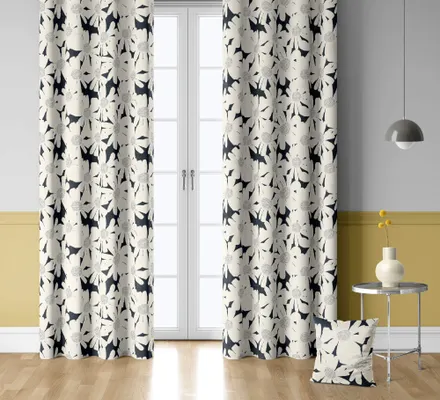 Арт. CURT-37 | Шторы | Ромашки