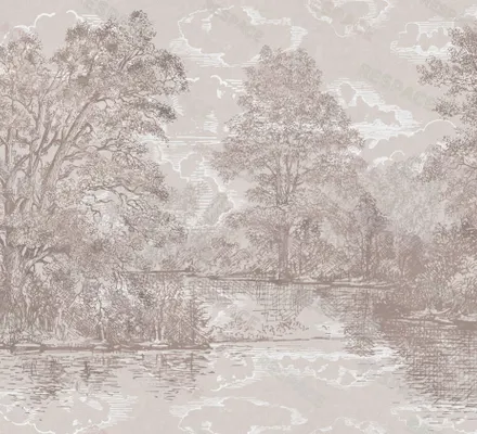 Арт. CLAS-45 | Обои | Луара