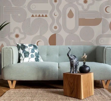 Арт. GEO-53 | Обои | Сад камней