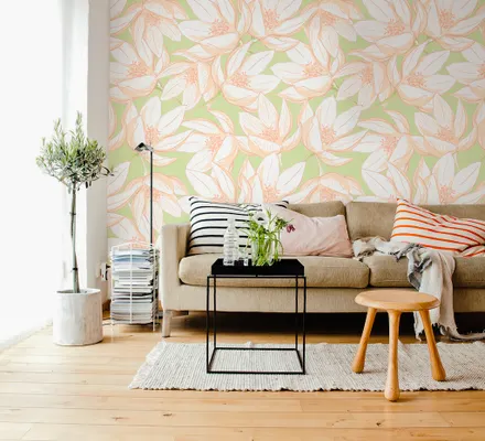 Арт. FLO-08-1 | Обои | Дикий мед