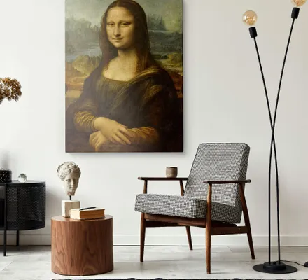 Арт. CAN-124 | Интерьерные картины | Джоконда (Прямоугольник)