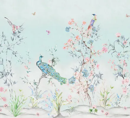 Арт. CLAS-47 | Обои | Шинуазри