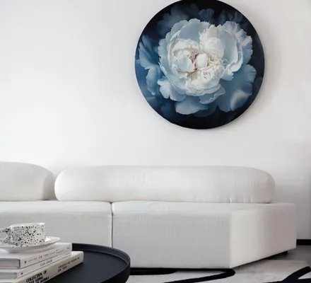 Арт. CAN-159 | Интерьерные картины | Сапфир (Круг)