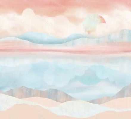 Арт. MOD-71-1 | Обои | Лагуна-Верде