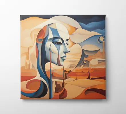 Арт. CAN-166 | Интерьерные картины | Сюрреализм (Квадрат)