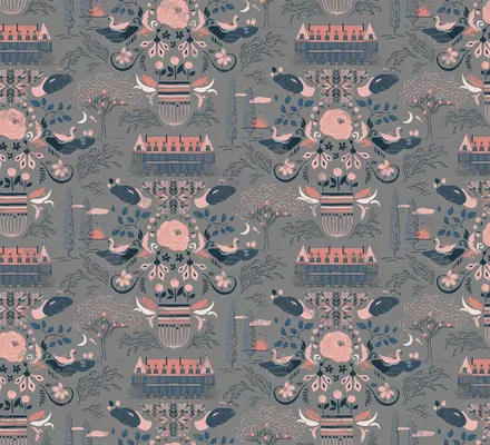 Арт. CLAS-42 | Обои | Версаль