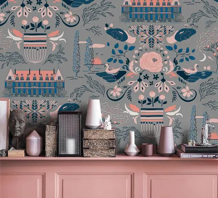 Арт. CLAS-42 | Обои | Версаль