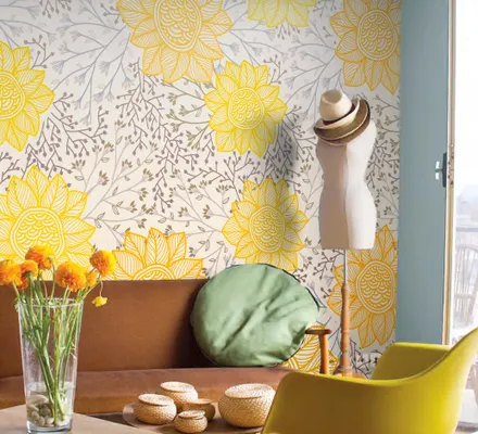 Арт. FLO-21 | Обои | Молде