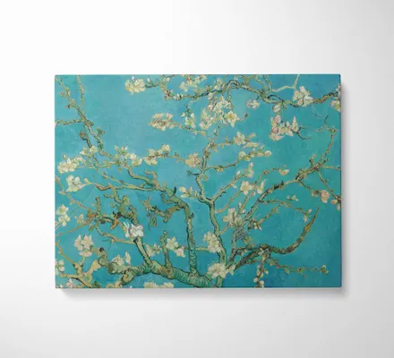 Арт. CAN-127 | Интерьерные картины | Цветущий миндаль (Прямоугольник)