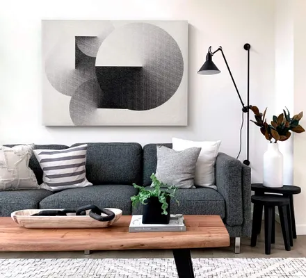 Арт. CAN-129 | Интерьерные картины | Графика (Прямоугольник)