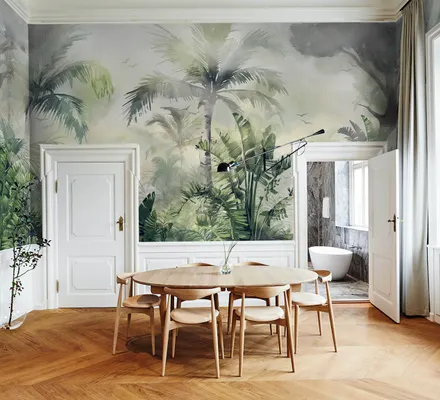 Арт. NAT-4 | Обои | Тропический лес