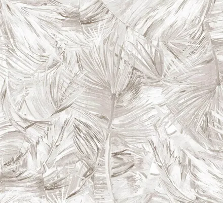 Арт. NAT-5 | Обои | Тайные тропы (белые)