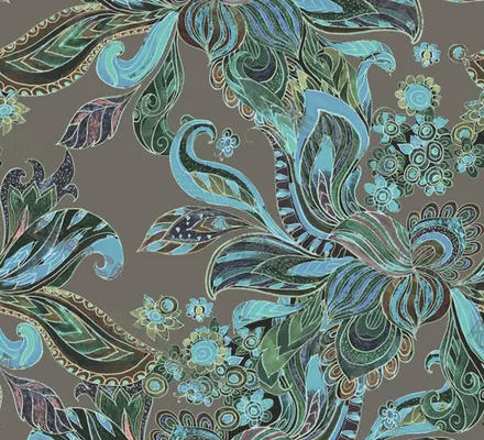 Арт. EAST-09-2 | Обои | Бали (темные)