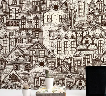 Арт. COLOUR-07 | Обои | Старая Венгрия