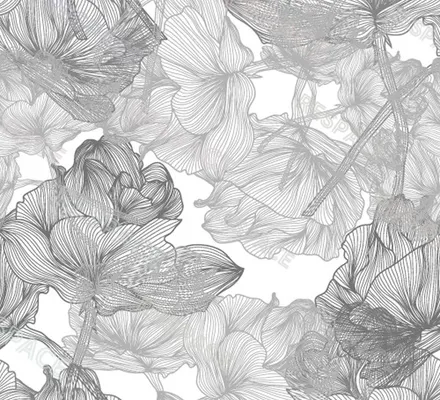 Арт. MOD-03-2 | Обои | Свет и тени (серые)