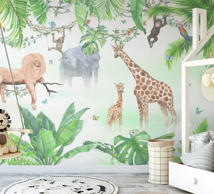 Арт. KIDS-46 | Обои | Король Лев