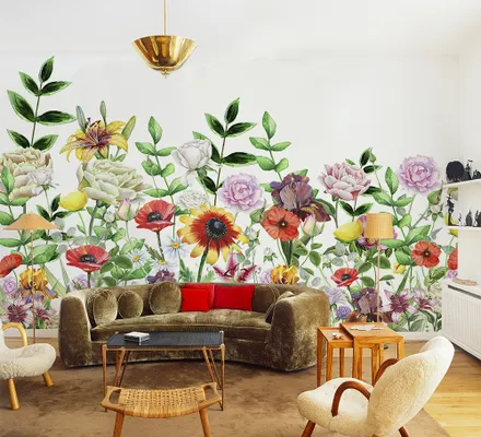 Арт. FLO-38 | Обои | Кипарисовый ларец