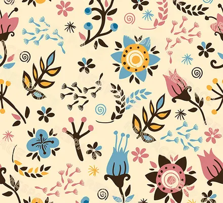 Арт. FLO-19 | Обои | Дублин