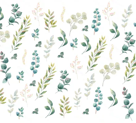 Арт. FLO-47 | Обои | Листопад